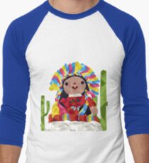 mexico Men's Baseball ¾ T-Shirt