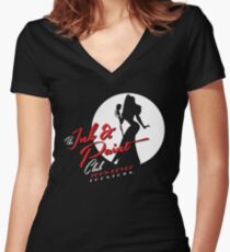 Ink and Paint Club Women's Fitted V-Neck T-Shirt