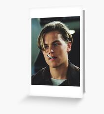 Leonardo DiCaprio Greeting Card