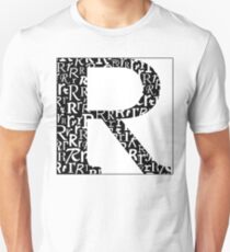 R Shadow | Typography Unisex T-Shirt