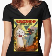 SEVEN ZERO SEVEN Mystic Messenger Collection Women's Fitted V-Neck T-Shirt