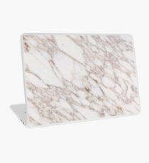 White Marble Carrara Calacatta Laptop Skin