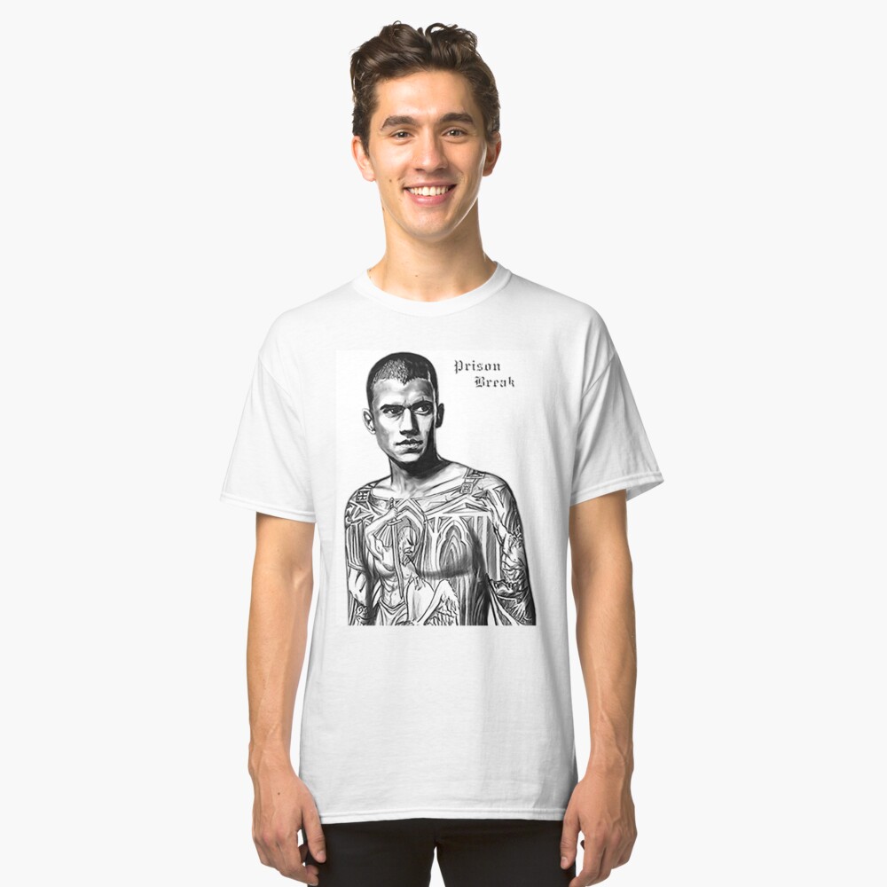 t shirt michael scofield