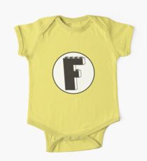 THE LETTER F One Piece - Short Sleeve