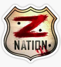 z nation logo Sticker