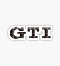 GTI Tartan Sticker