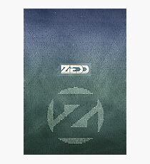 Zedd Lyrics Poster Photographic Print