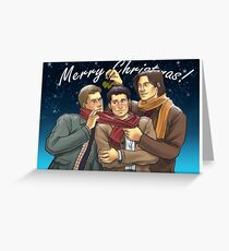 A Team Free Will Christmas Greeting Card