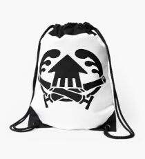 Cuttlegear Logo Black Drawstring Bag