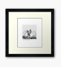 Felwinter Peak, Destiny Framed Print