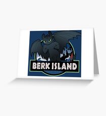 Berk Island Greeting Card