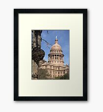 Texas Capital Framed Print