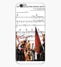 Do You Hear the People Sing - Les Miserables iPhone Case