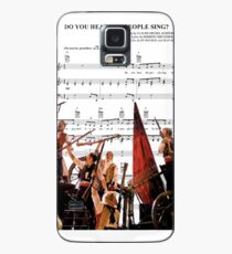 Funda/vinilo para Samsung Galaxy ¿Oyes a la gente cantar? Les Miserables