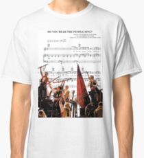 Camiseta clásica ¿Oyes a la gente cantar? Les Miserables