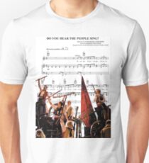 Camiseta unisex ¿Oyes a la gente cantar? Les Miserables