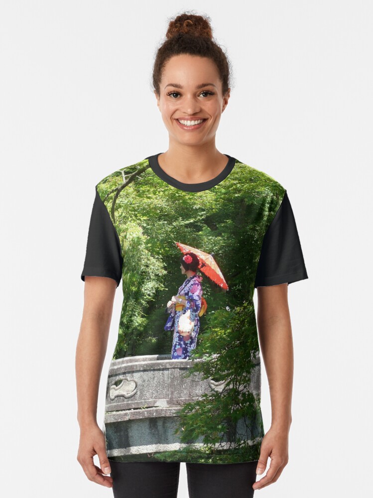 T-shirt graphique ''Japonaise Tradition' : autre vue