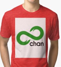 8chan logo Tri-blend T-Shirt