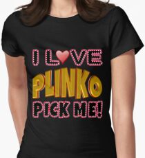 TV Game Show - TPIR (The Price Is...) Plinko Gold Women's Fitted T-Shirt