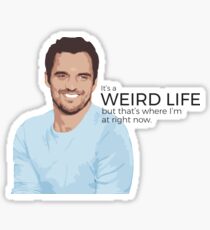Nick Miller Life Sticker