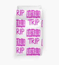 Australia Trip Duvet Cover