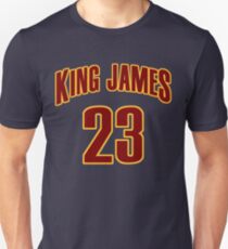 King James Jersey Script 3 Unisex T-Shirt