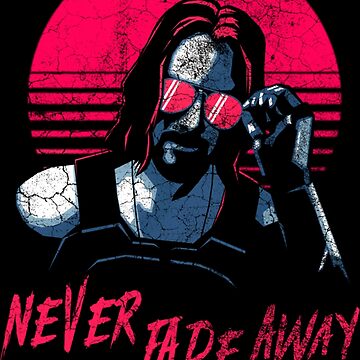 "Johnny Silverhand Cyberpunk - Never Fade Away Essential" Premium T ...