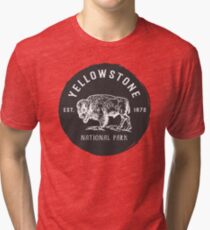 Camiseta de tejido mixto Parque Nacional Yellowstone