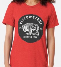 Yellowstone National Park Tri-blend T-Shirt