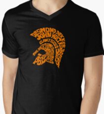 TROJAN ARTIST Men's V-Neck T-Shirt