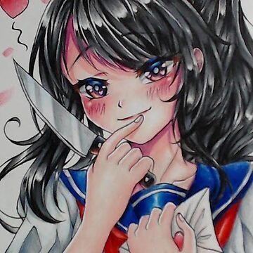 Yandere Simulator- Osana Najimi Art Board Print for Sale by Sparkese