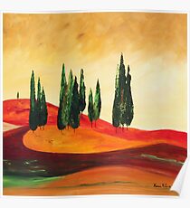 Rolling Hills Poster