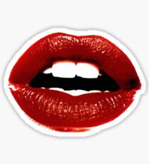 Red Mouth Sticker