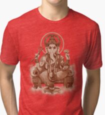 Ganesh the Remover of all obstacles Tri-blend T-Shirt