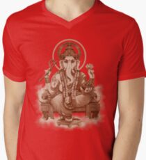 Ganesh the Remover of all obstacles Men's V-Neck T-Shirt