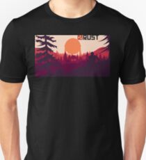 Rust background Unisex T-Shirt