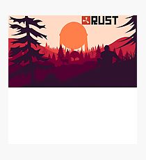 Rust background Photographic Print