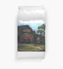 Rust House Duvet Cover