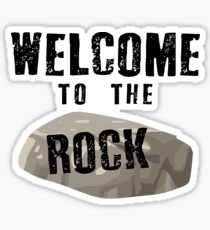 Welcome To The Rock (Come From Away) Sticker
