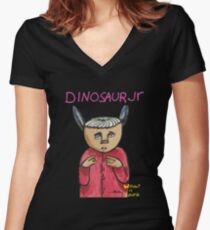 Freak Scene JUNE DJ-004 Women's Fitted V-Neck T-Shirt