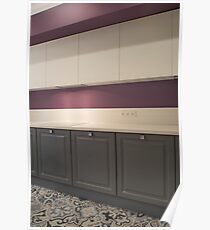 Simple Modern Kitchen Poster