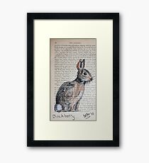 Blackberry - Watership Down Collection Framed Print