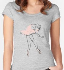 ballet dancer Fitted Scoop T-Shirt