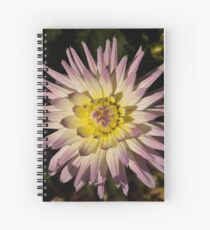 Floral Dahlia Head Spiral Notebook