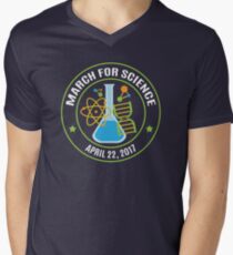 March for Science 2017 Men's V-Neck T-Shirt