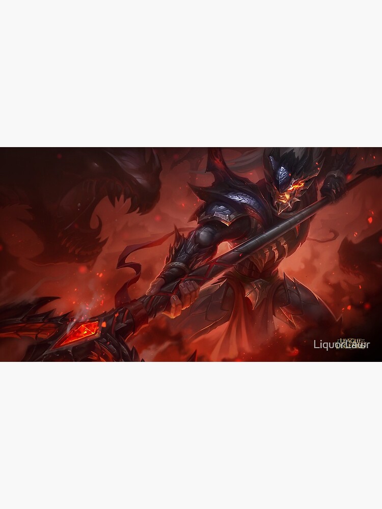 Dragonslayer Xin Zhao Greeting Card