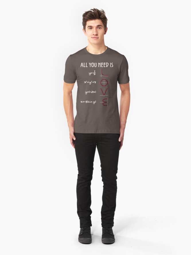 Alternative Ansicht von All you need is LOVE Slim Fit T-Shirt