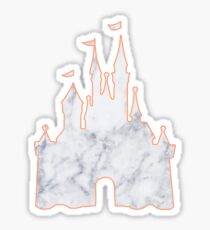 Castle Marble Silhouette Sticker