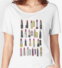 Your favorite lipstick collection Women's Relaxed Fit T-Shirt