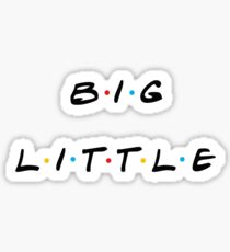 big little retro sticker pack Sticker